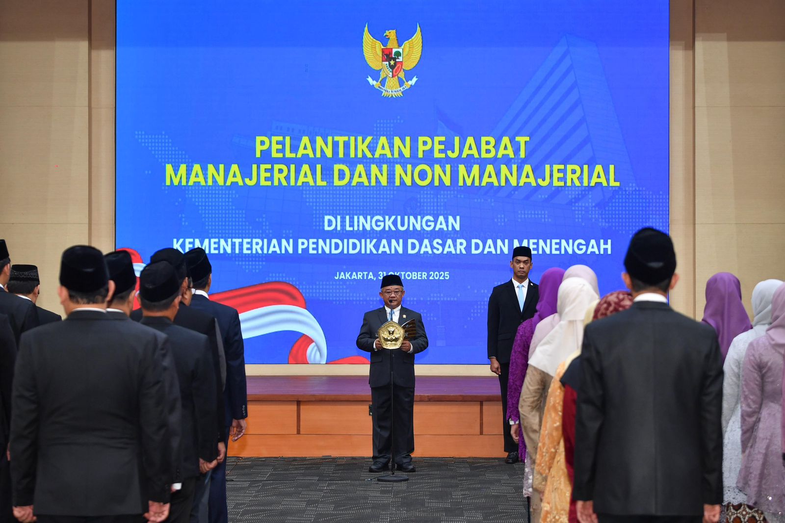 Transformasi Pendidikan yang RAMAH dan Inovatif, Mendikdasmen Lantik Pejabat Baru