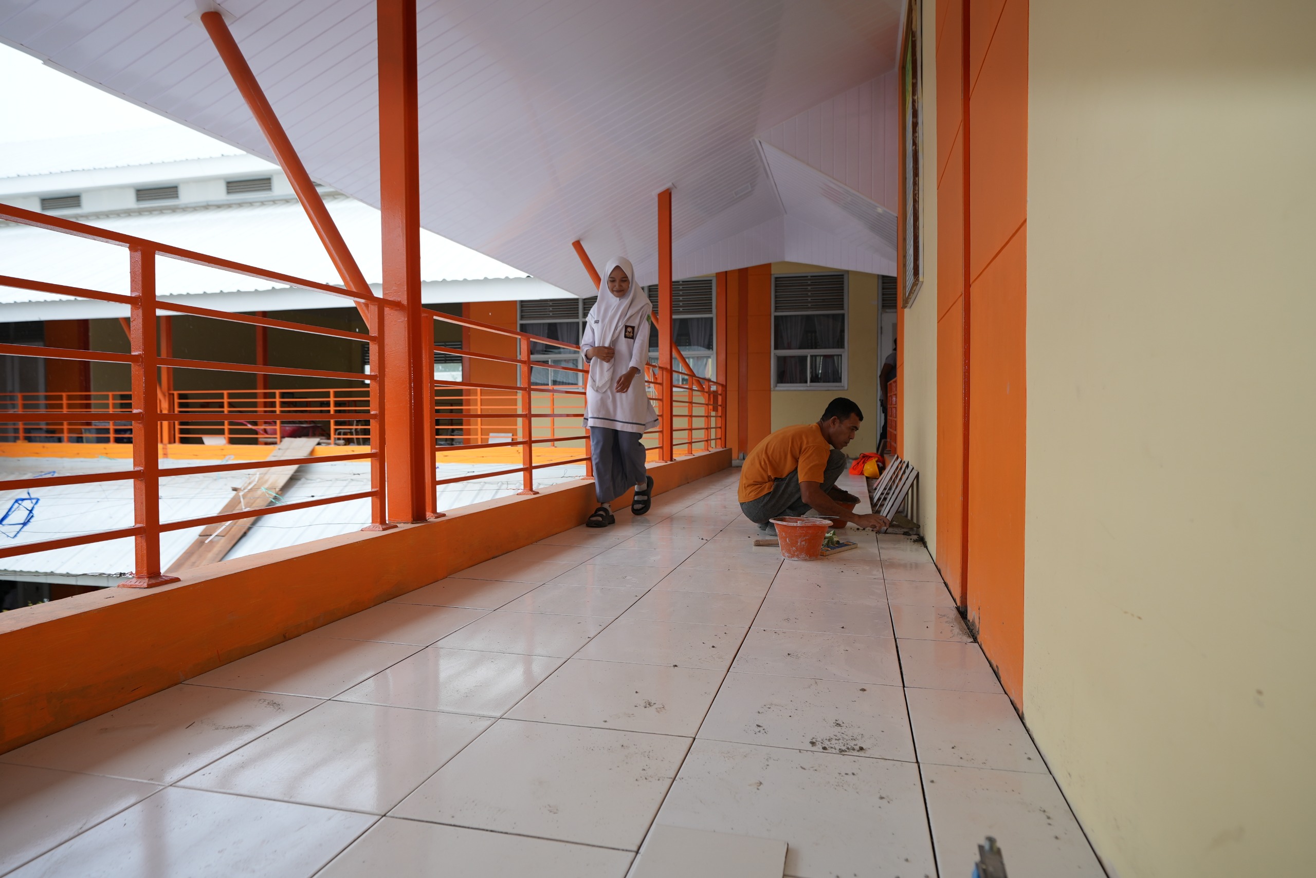 Wajah SMKN 1 Banda Aceh Mulai Berubah Sejak Revitalisasi