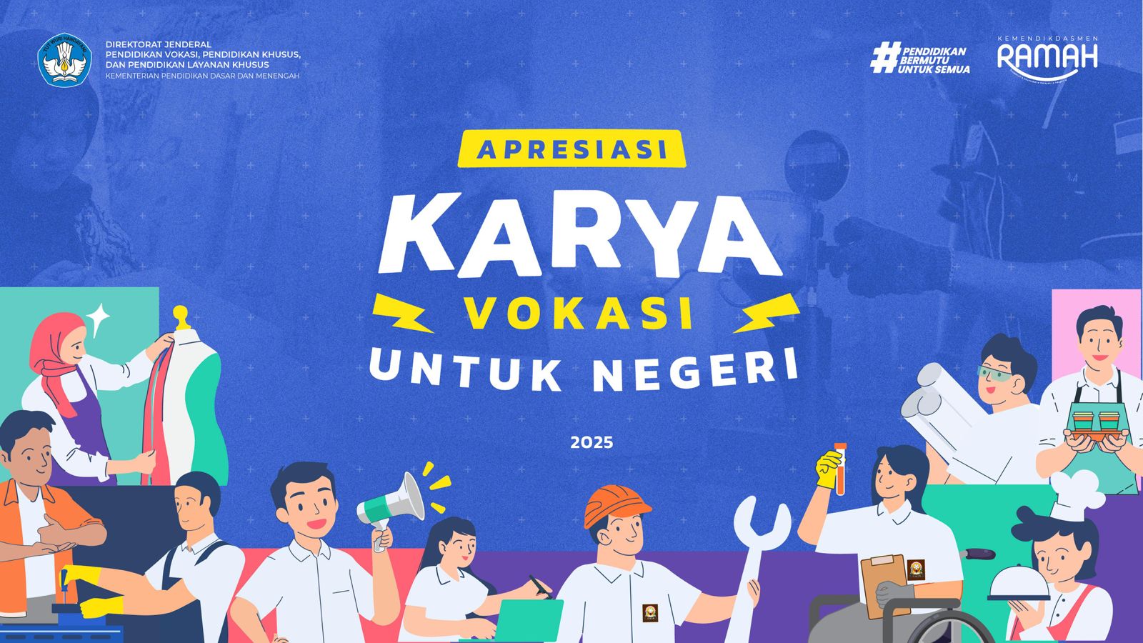 Informasi terkait Apresiasi Karya Vokasi untuk Negeri 2025